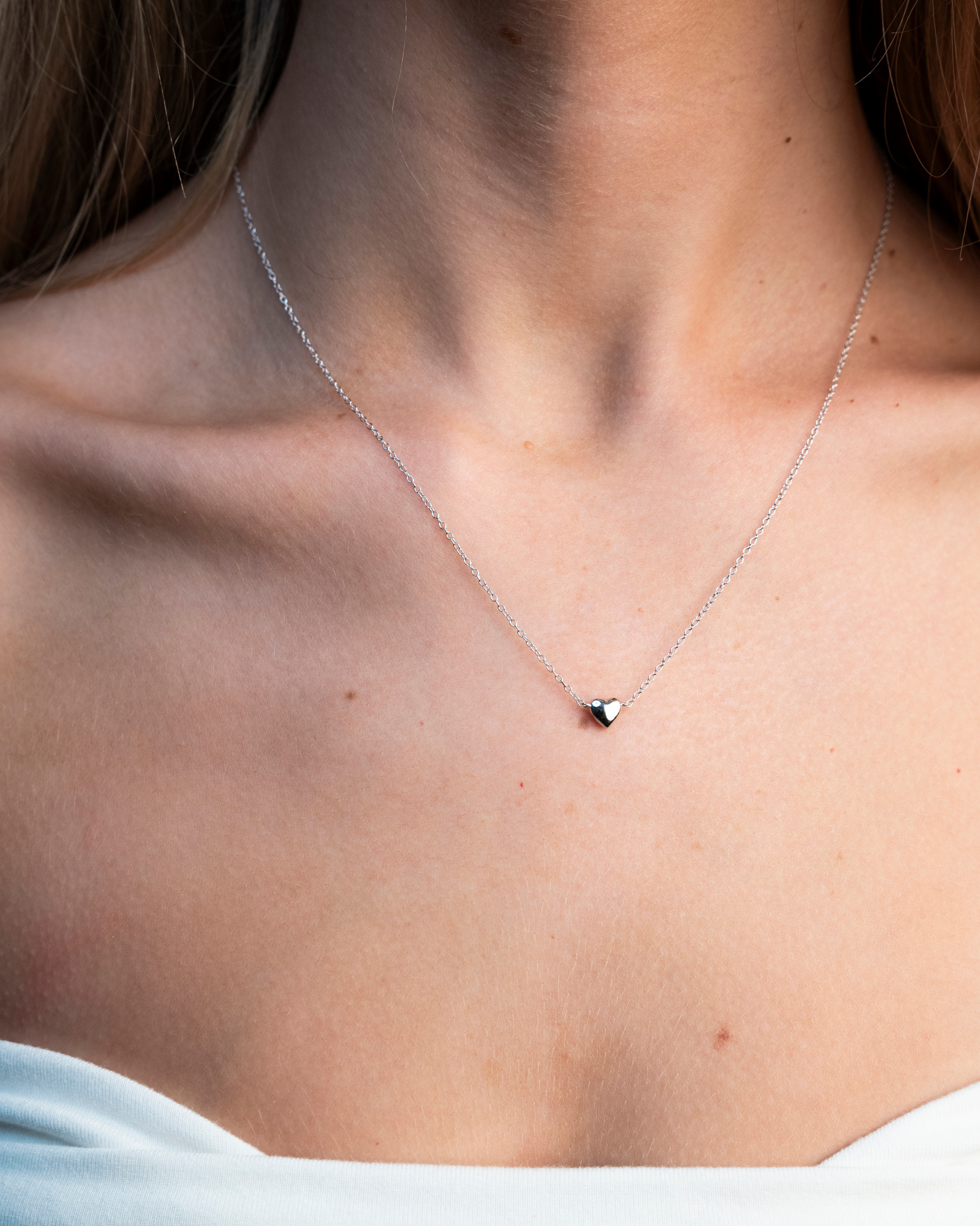 Marbella Petite Heart Necklace