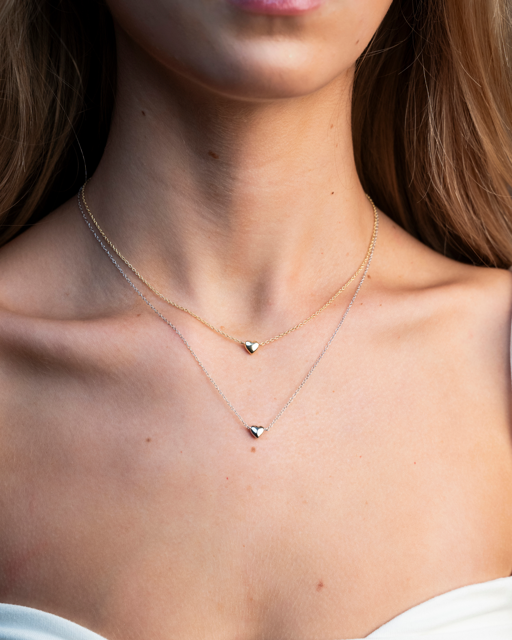 Marbella Petite Heart Necklace