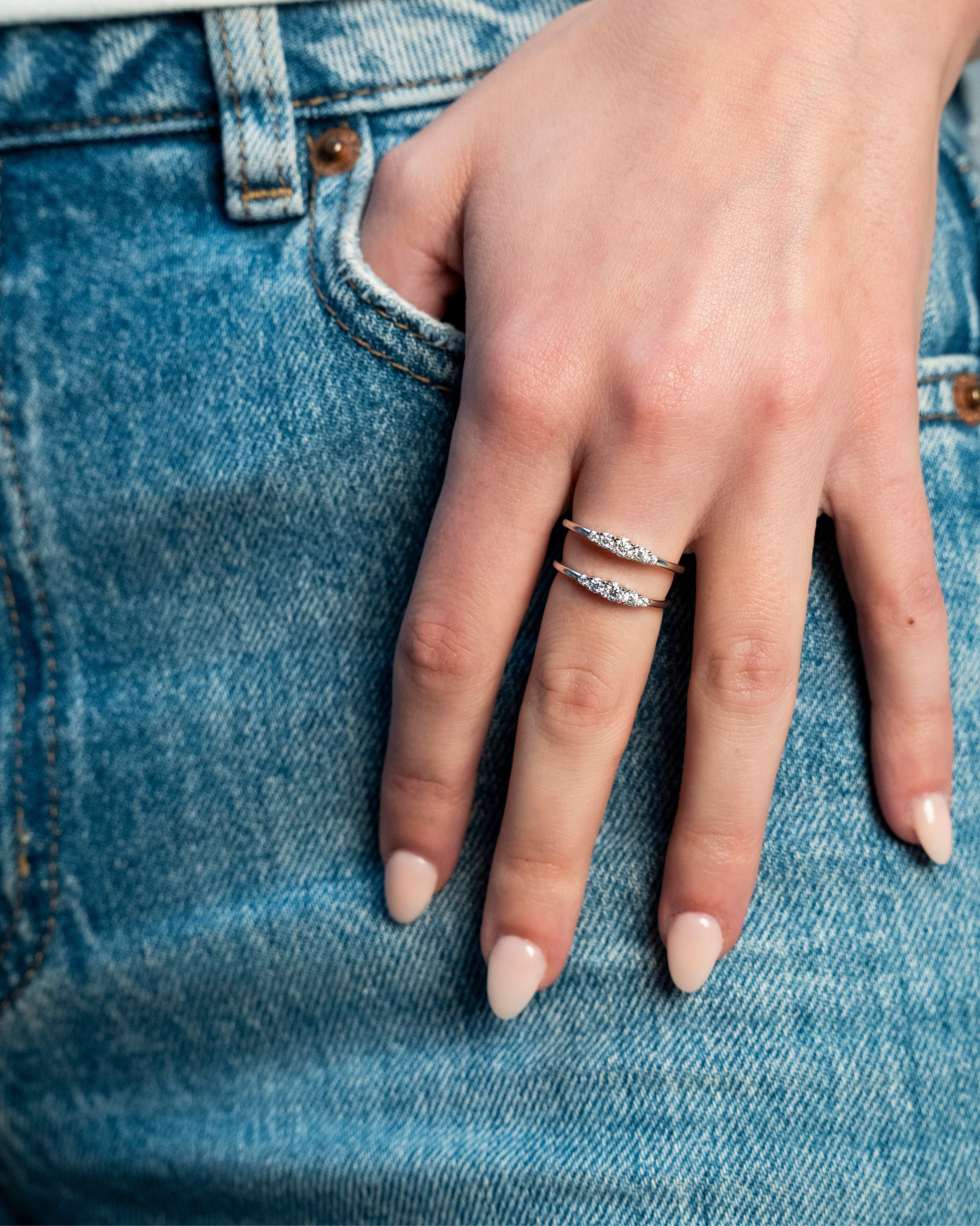 Phuket Delicate Moissanite Ring