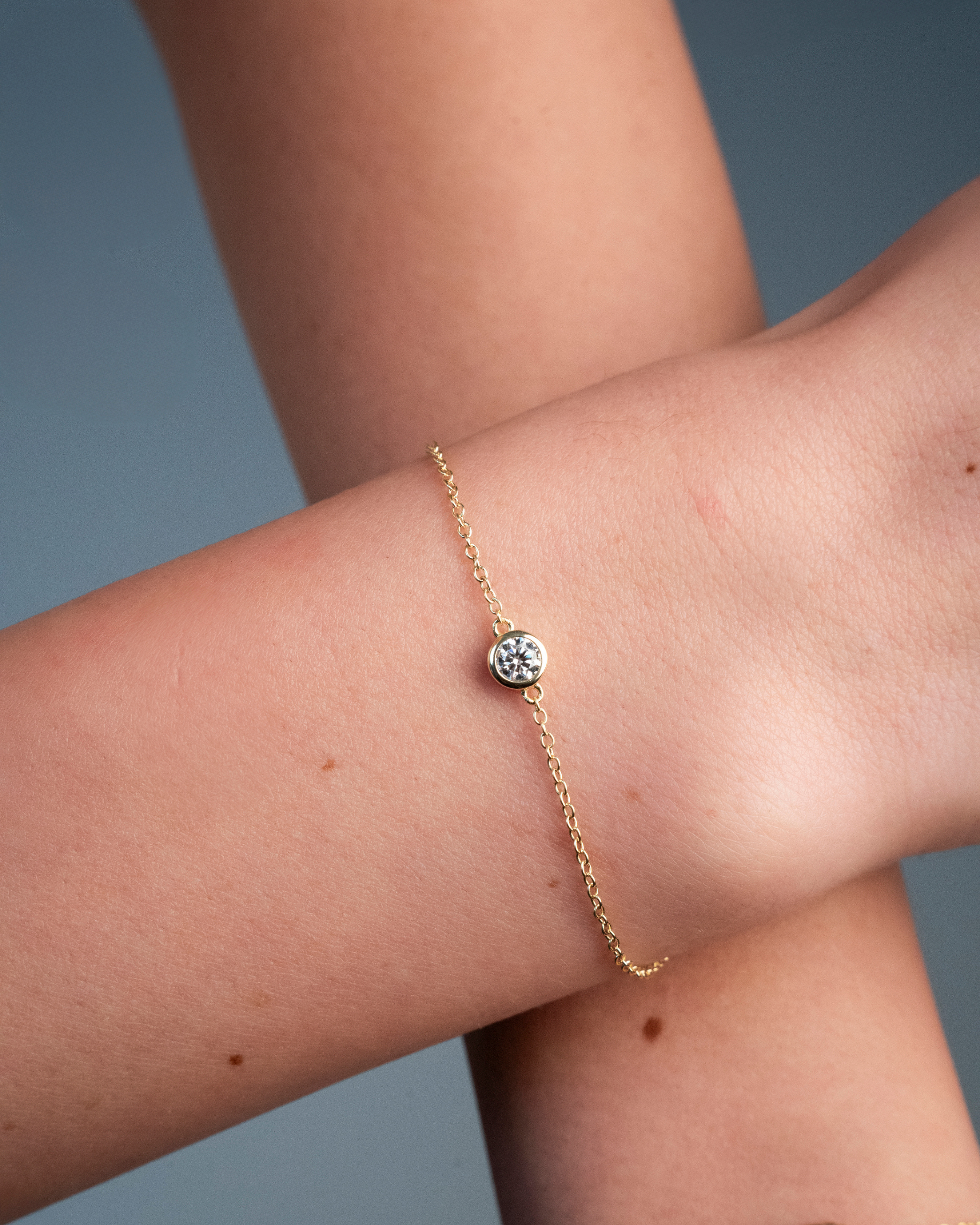 Vienna Moissanite Chain Bracelet