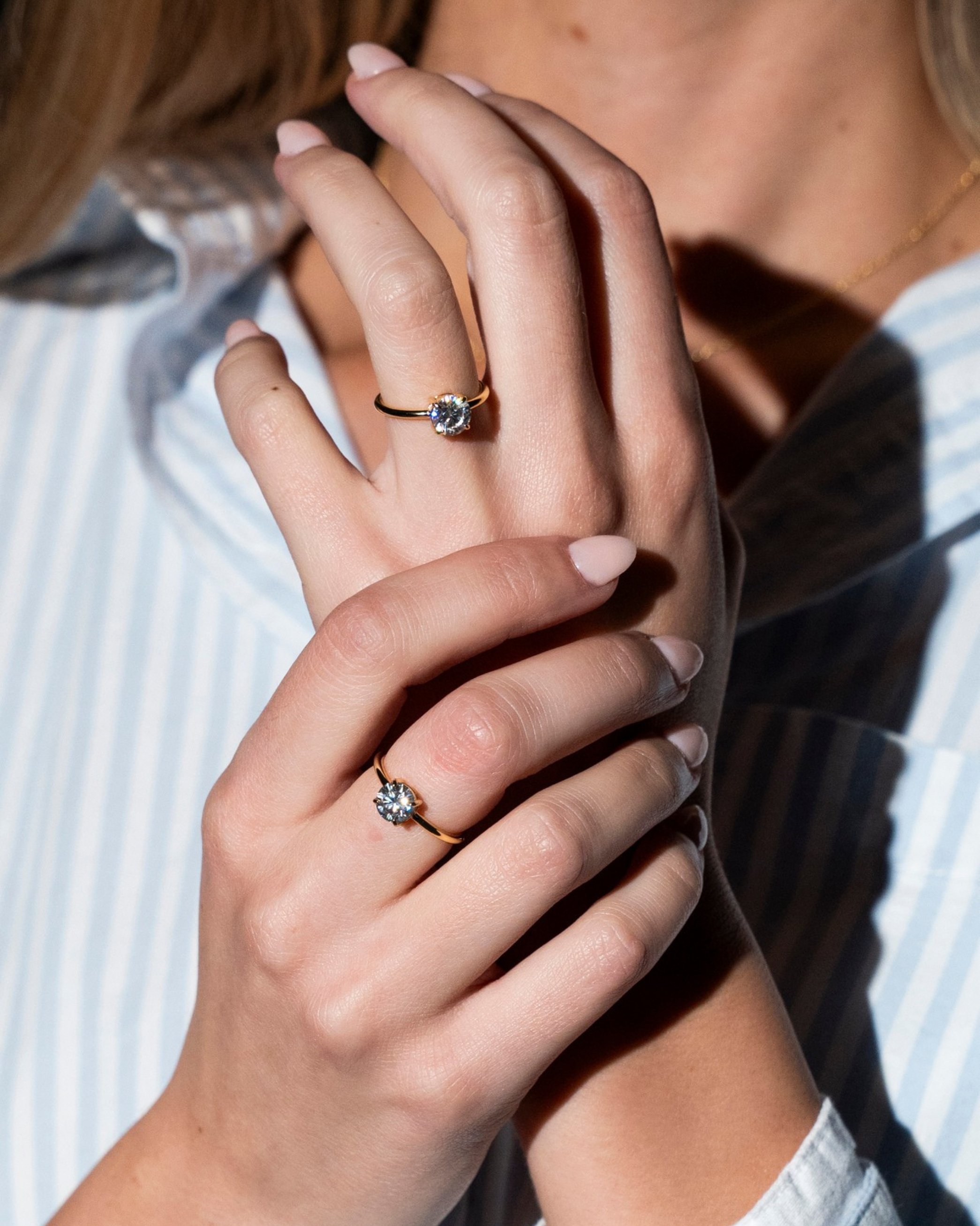 Marfa Moissanite Solitaire Ring