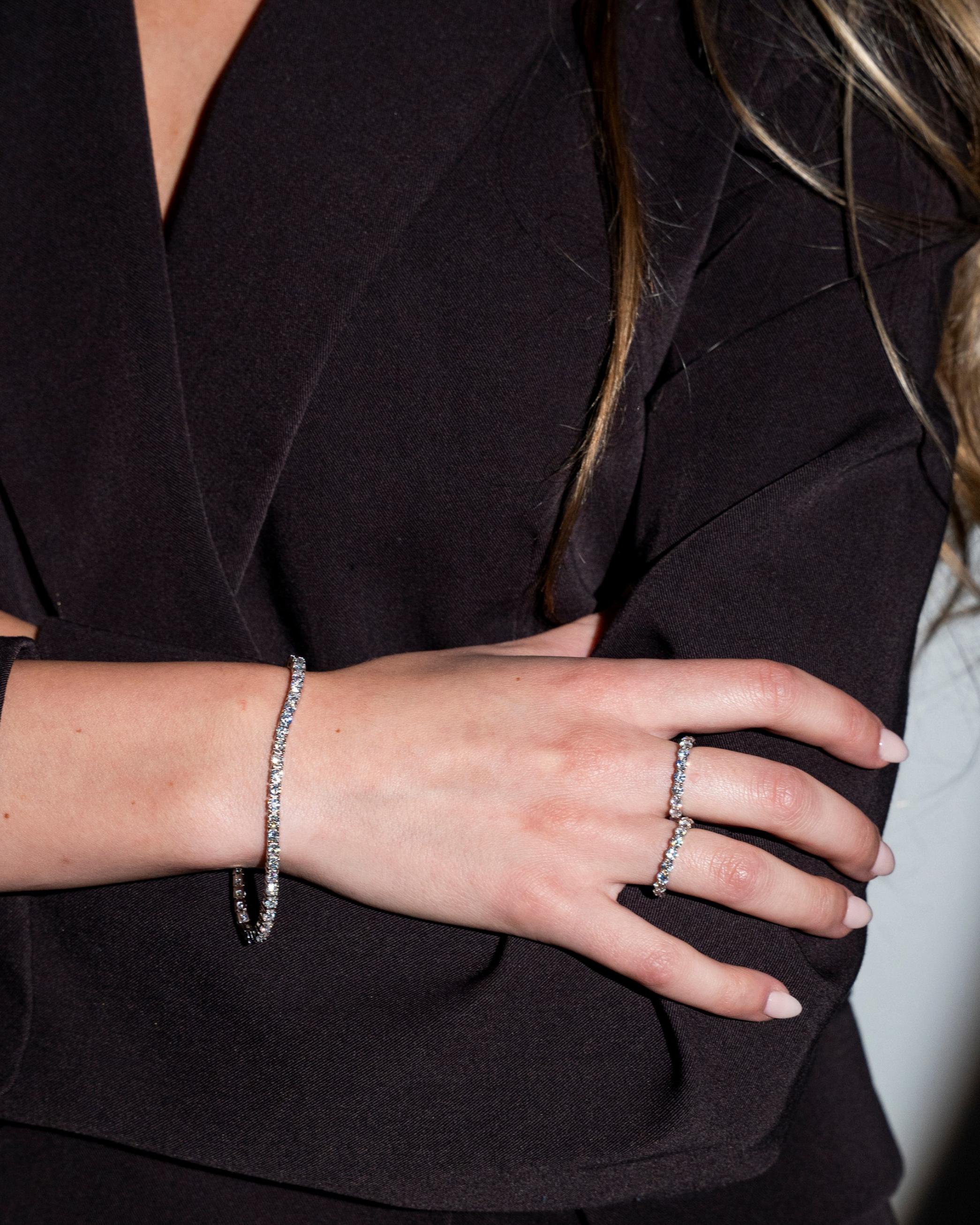 Doha Moissanite Tennis Bracelet