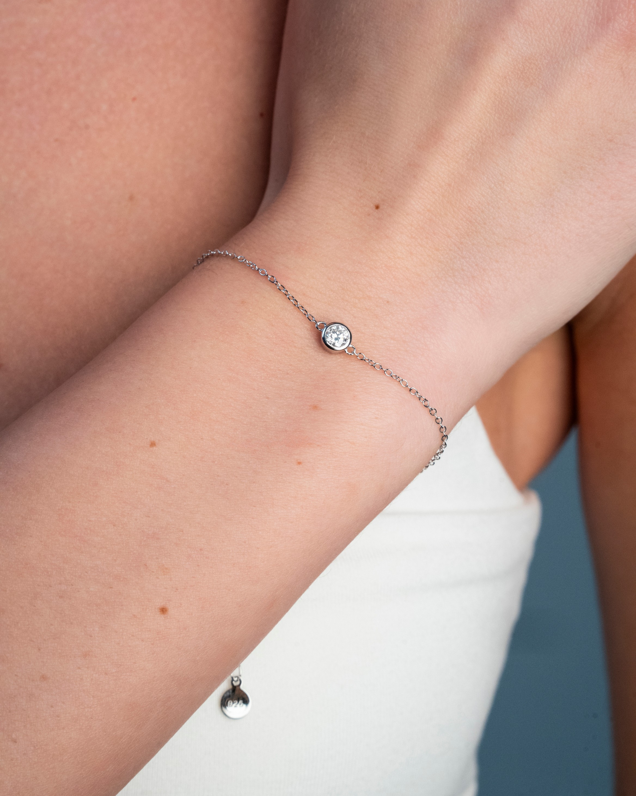 Vienna Moissanite Chain Bracelet