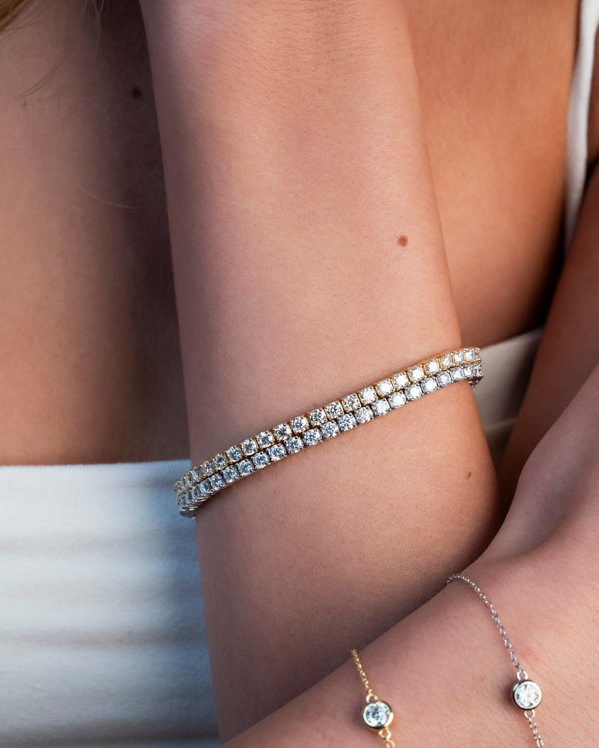 Doha Moissanite Tennis Bracelet
