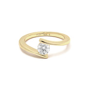 Aspen Moissanite Ring