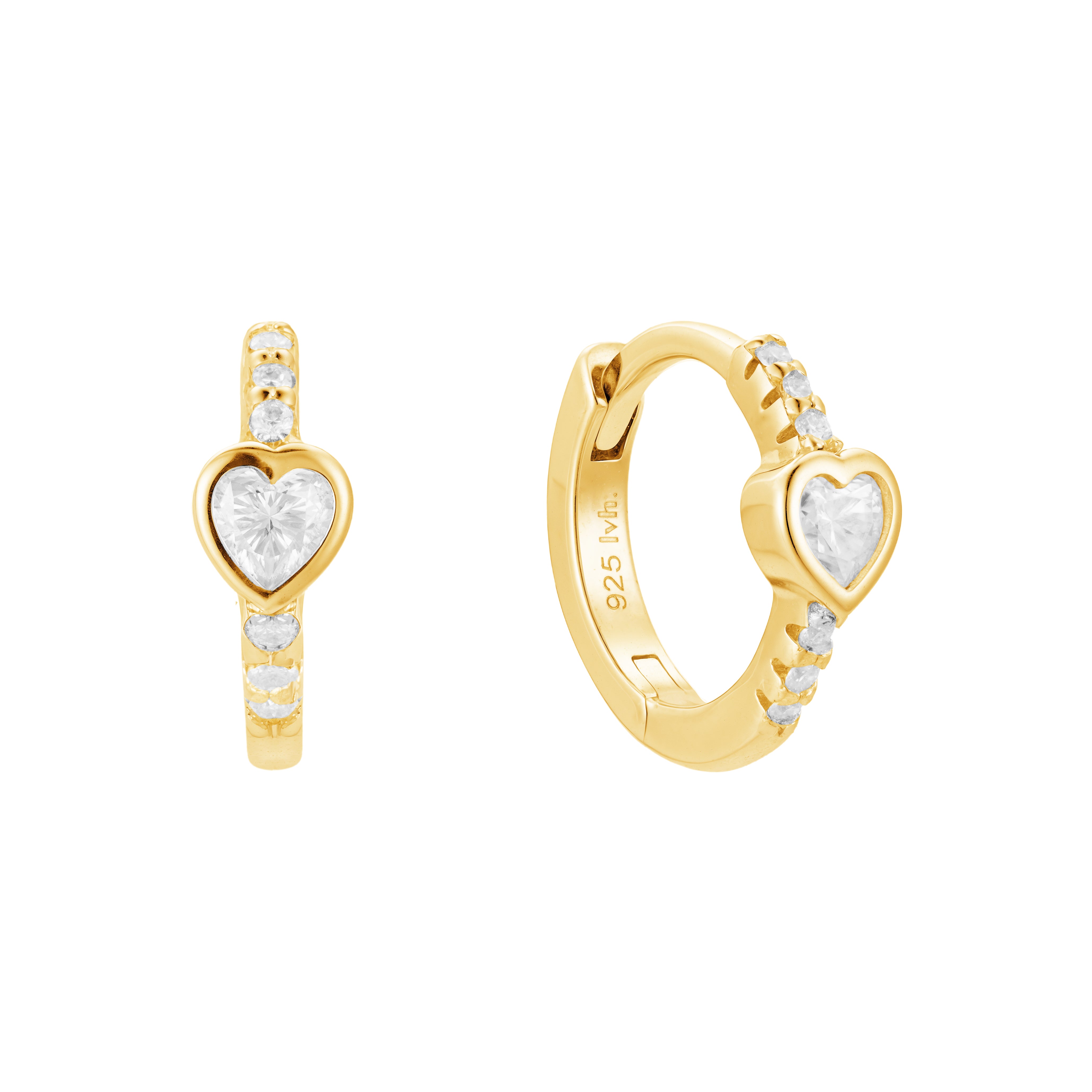 Augusta Heart Huggie