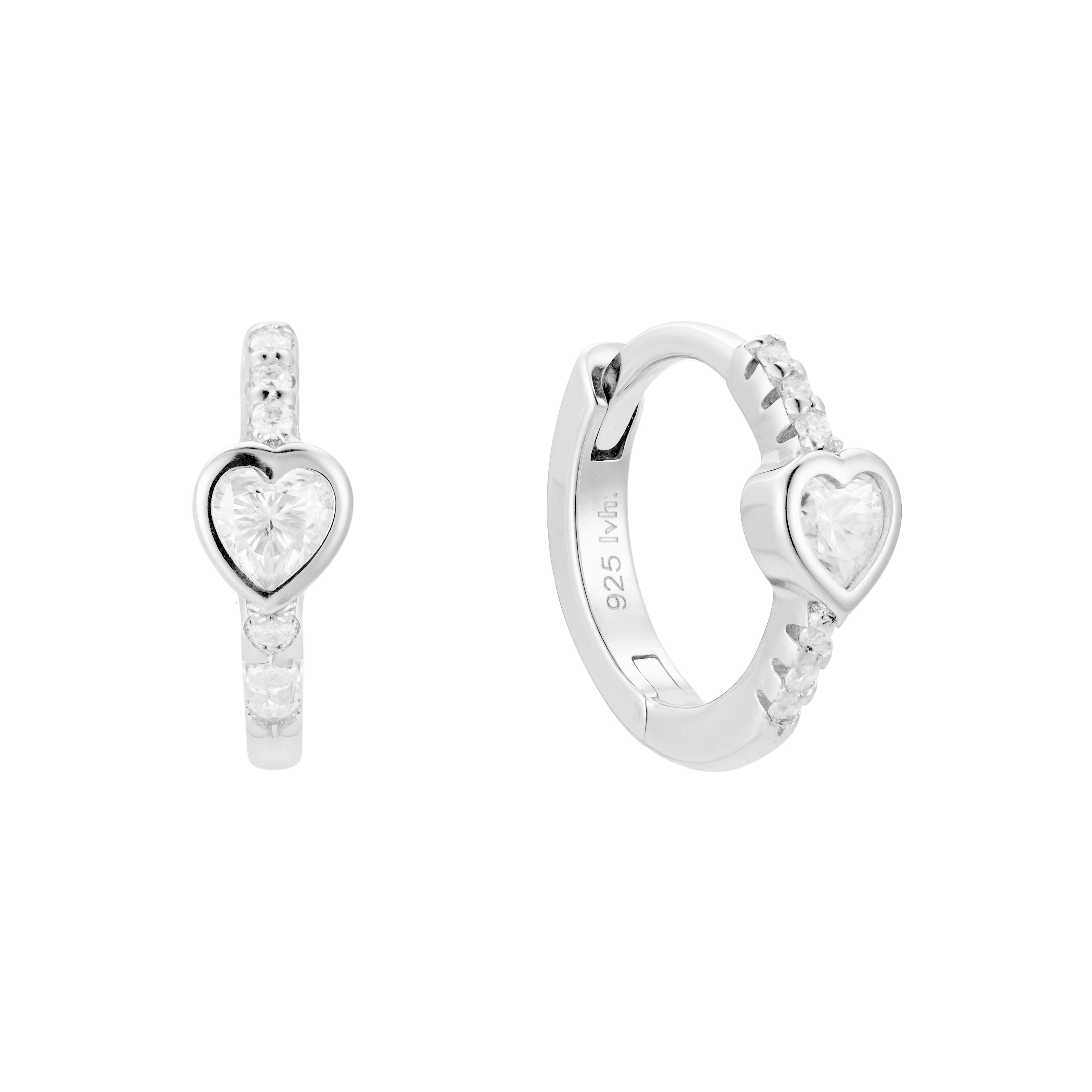 Augusta Heart Huggie