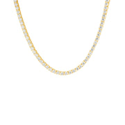 Doha Moissanite Tennis Necklace