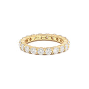 Liwa Moissanite Eternity Ring