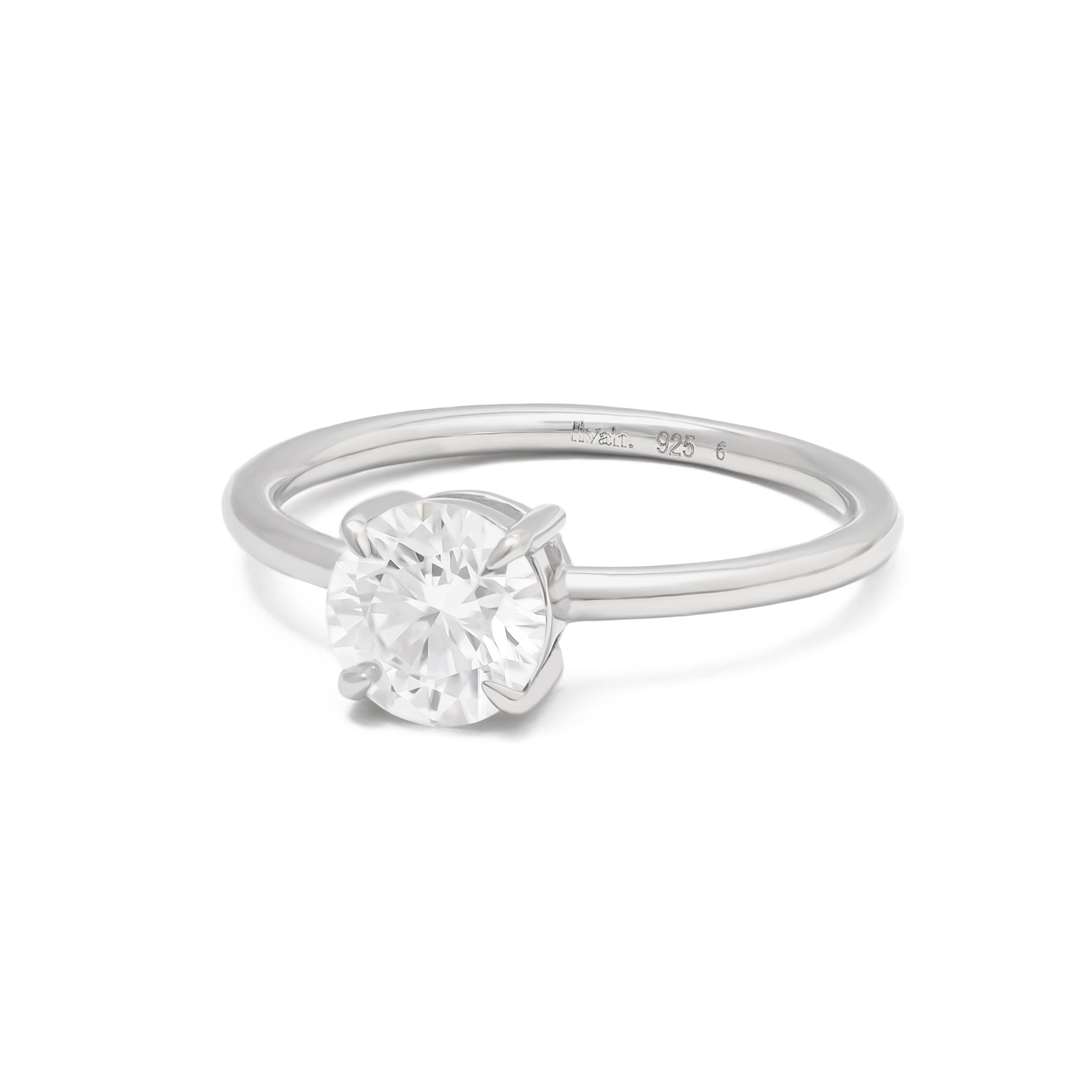 Marfa Moissanite Solitaire Ring