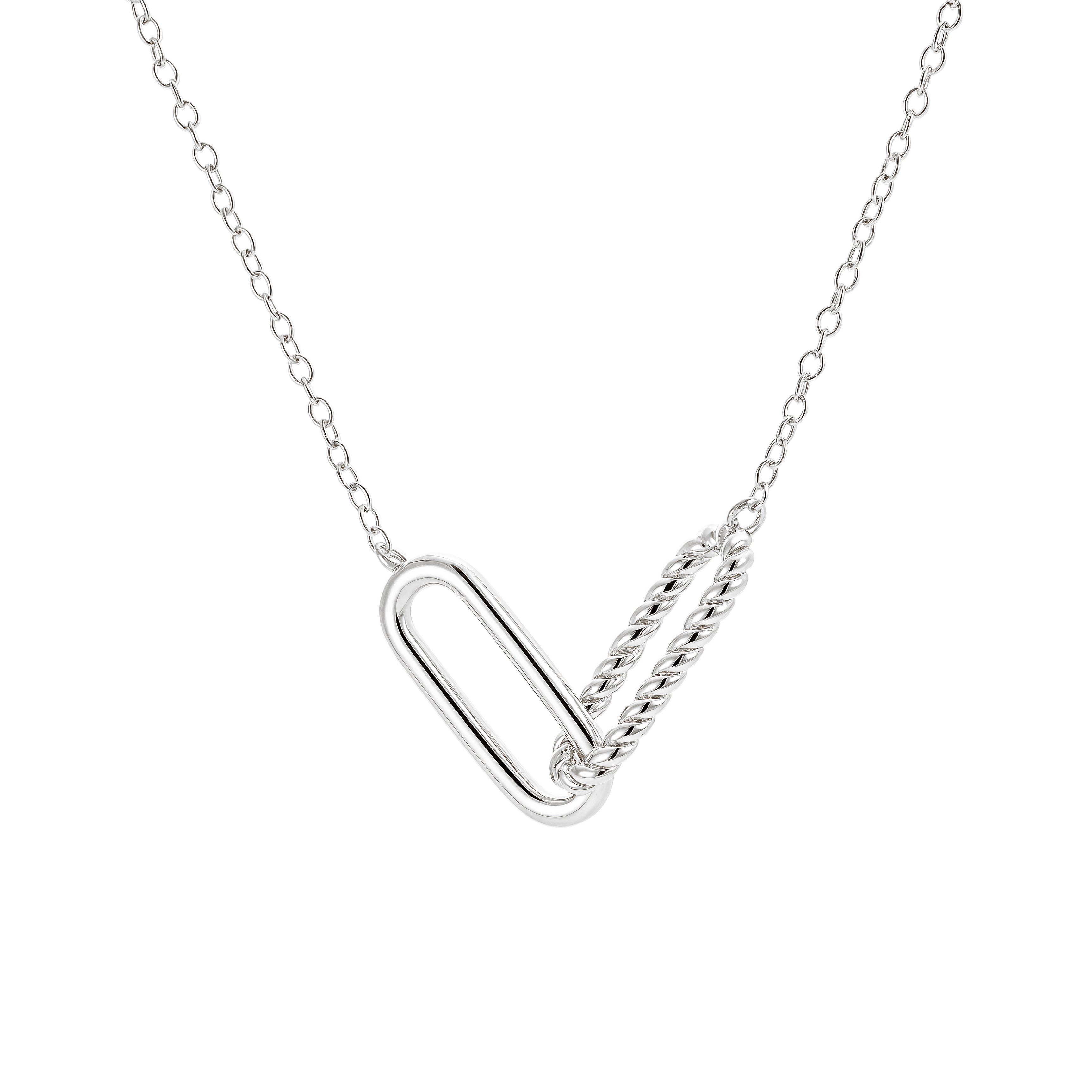 Phoenix Twist Link Necklace