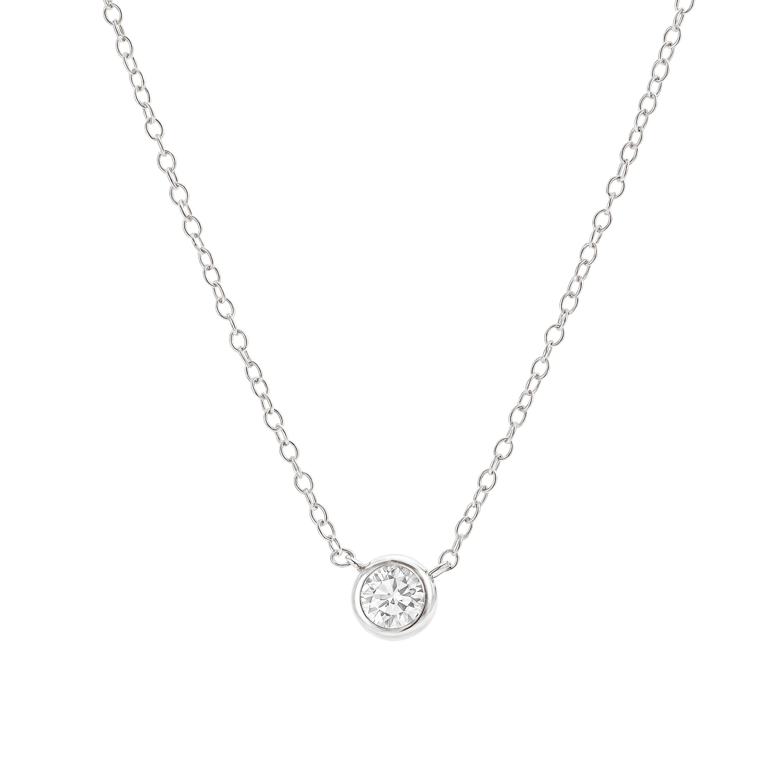 Vienna Moissanite Pendant Necklace