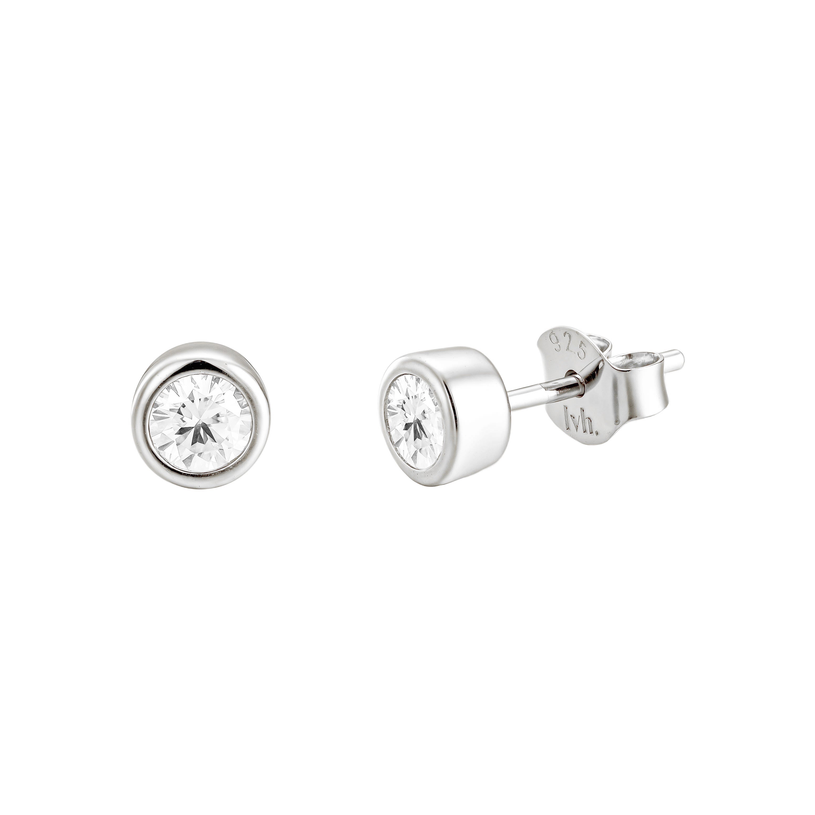 Vienna Moissanite Stud Earring