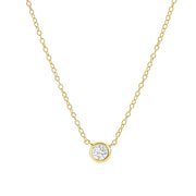 Vienna Moissanite Pendant Necklace