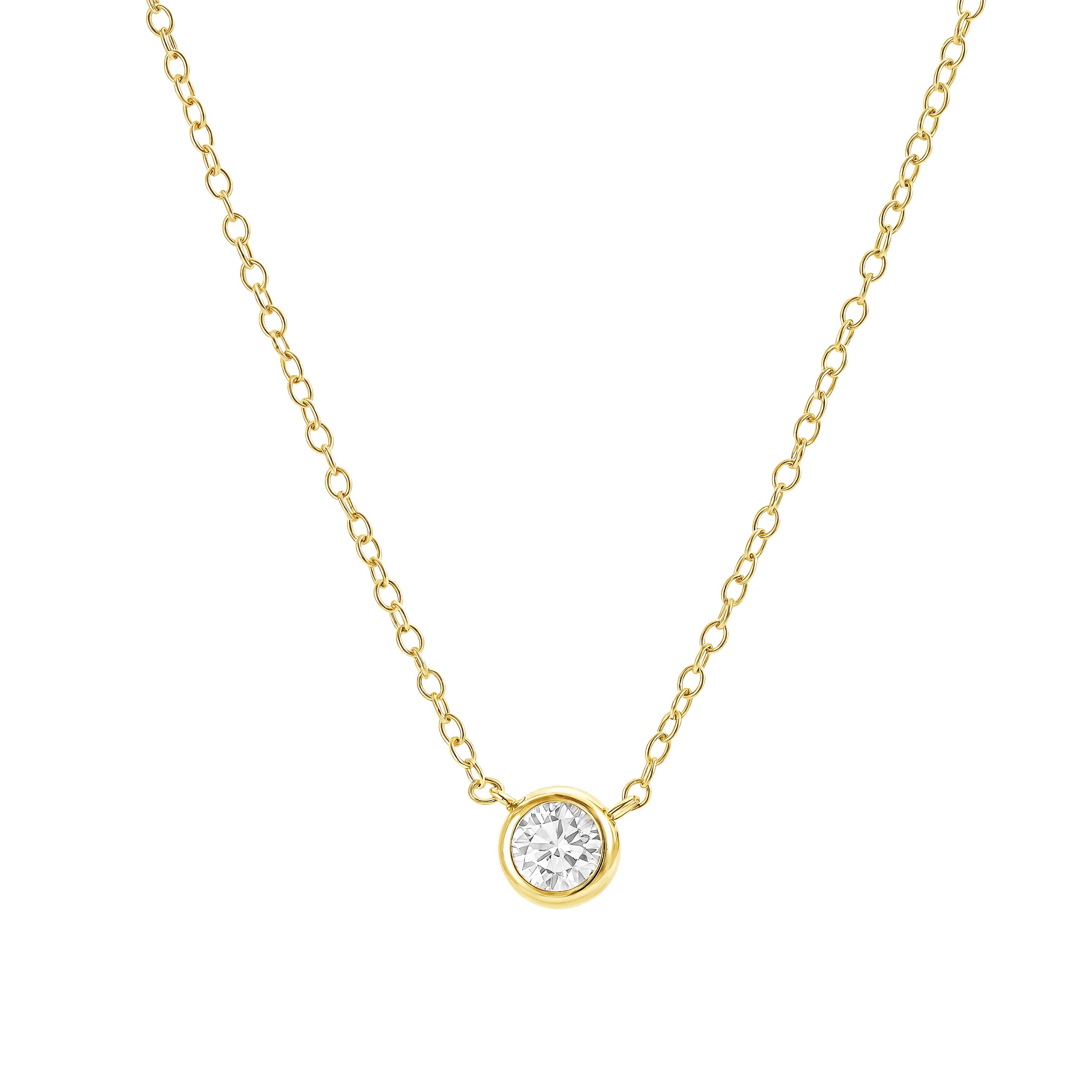 Vienna Moissanite Pendant Necklace